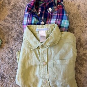 Janie and Jack Baby Boys Shirt Bundle 12-18 months